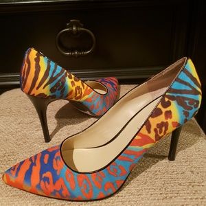 Nine West Walk on the Wild Side Pumps Sz. 7